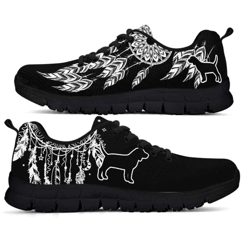 Beagle Hound Sneaker, Beagle Dreamcatcher Sneakers Running Shoes Gift Women Men, Beagle Hound Shoes