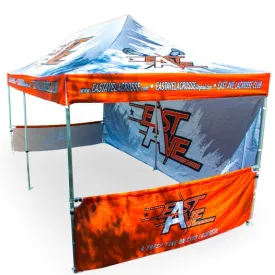 Custom Sublimated Canopy Tent - Luxury 50 Series
