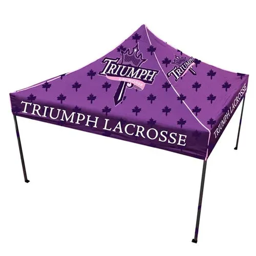 Custom Sublimated Canopy Tent - Luxury 50 Series