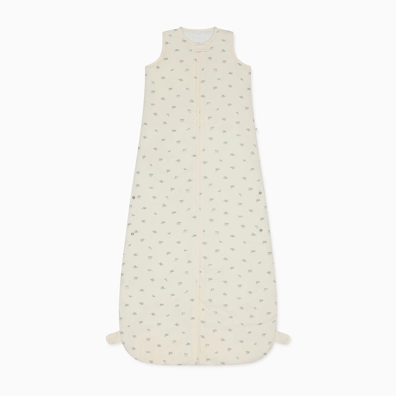 Floral Ribbed Front Opening Sleep Sack 2.5 TOG