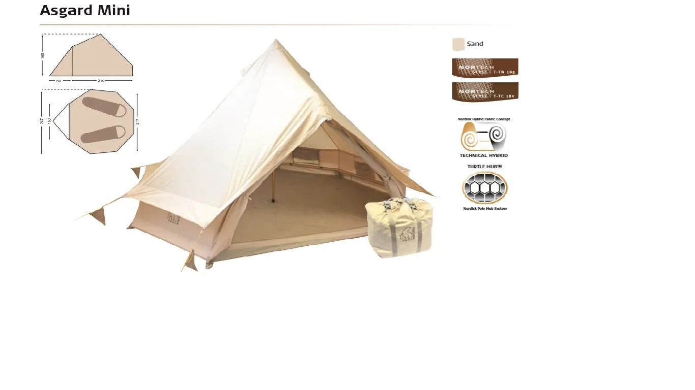 Nordisk Asgard Mini Tech Tent