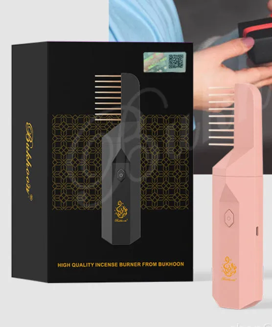 USB Electric Aromatherapy Comb - Hair Care & Bakhoor Burner